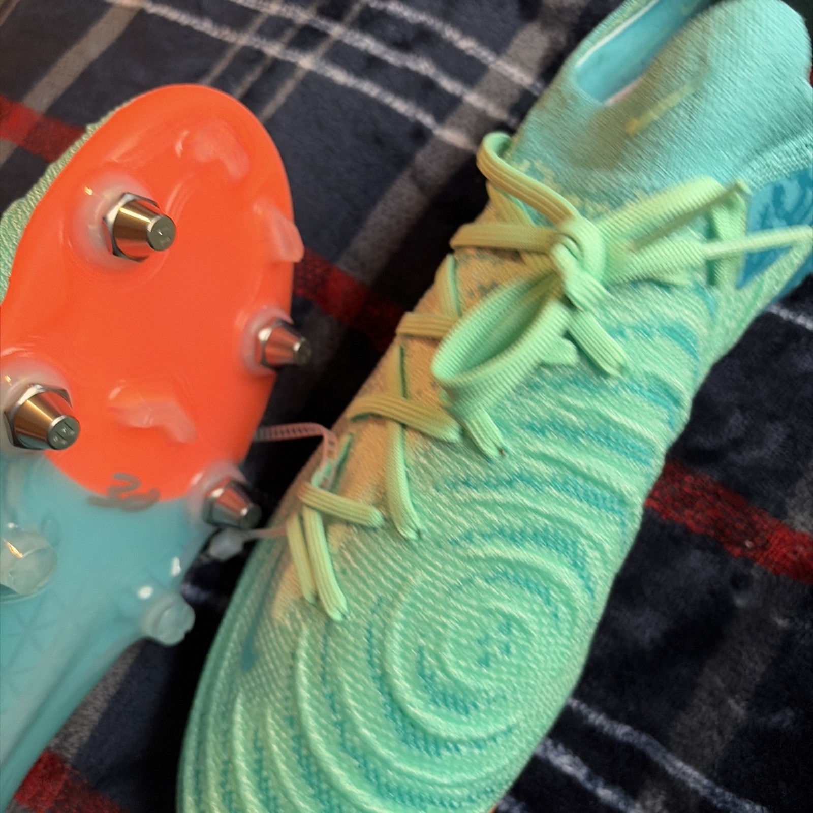 Nike Phantom GX II Elite SG-Pro Player Edition Cleats FZ4939-300 Mens Size 9