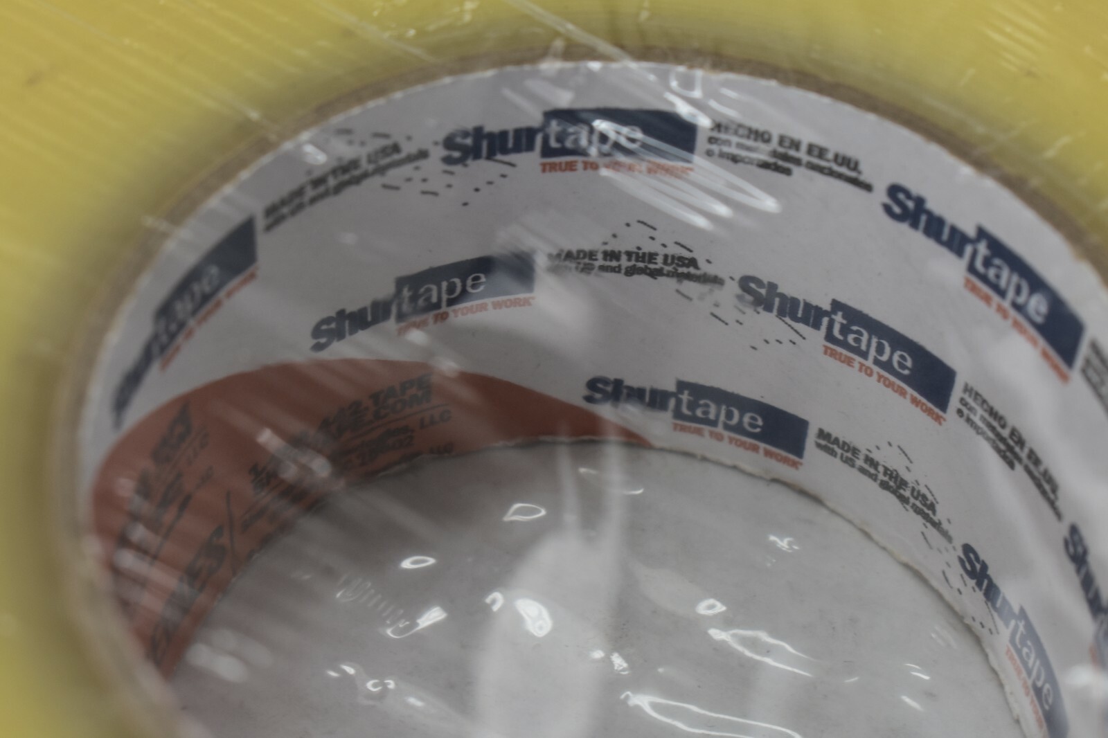 Lot of 4 Shurtape HP Series Machine Length Clear Packaging Packing Tape