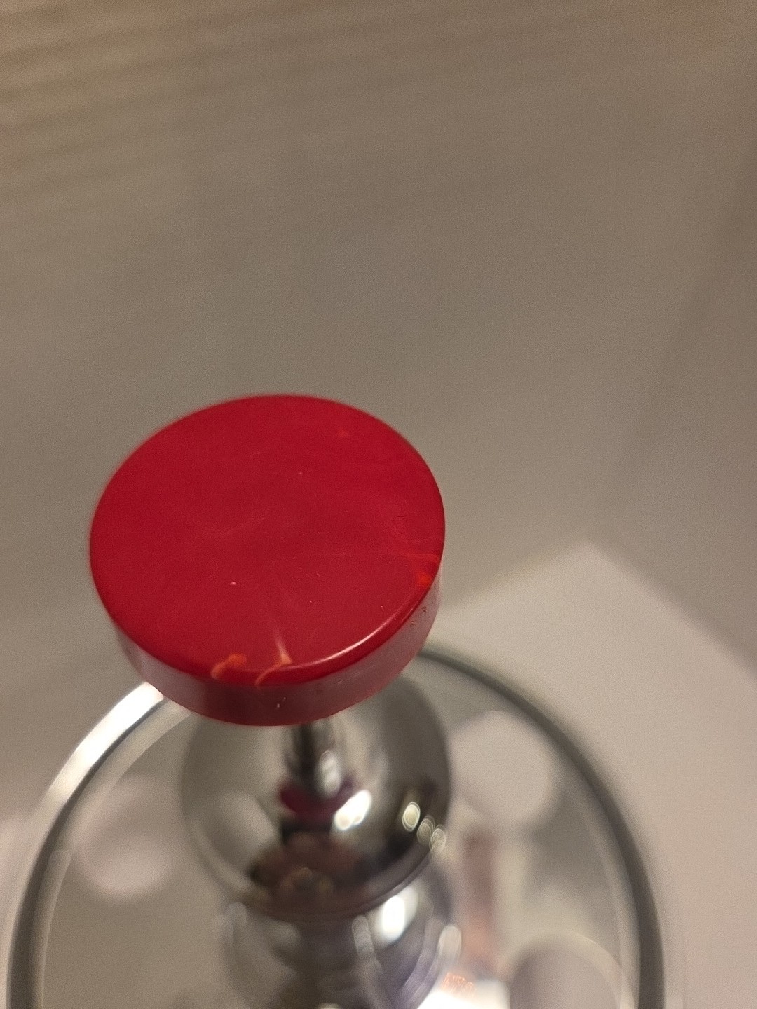 Vintage Art Deco Chrome Liquor Dispenser Pump & 6 Shot Glasses!