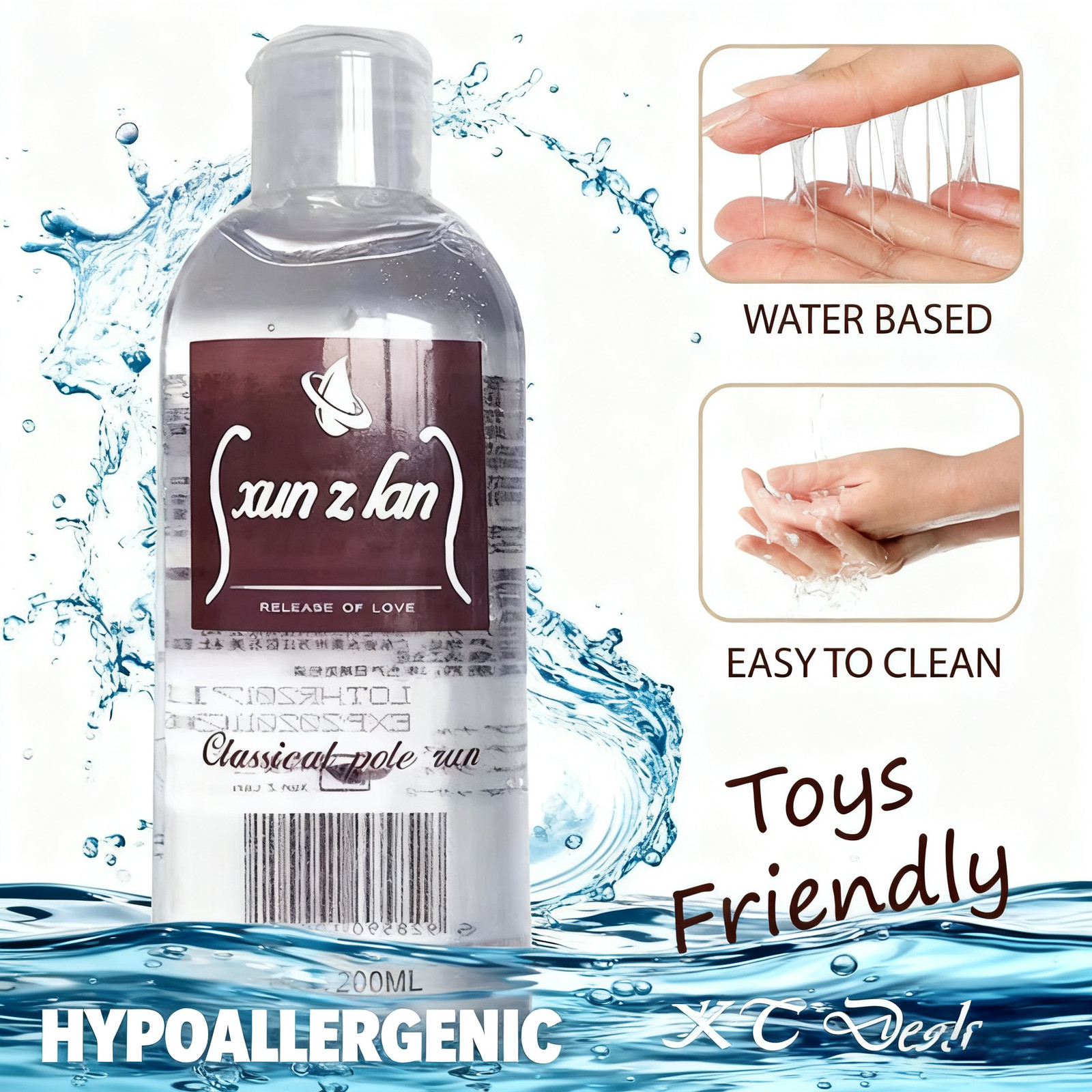 Lube Personal Lubricant Water Based Long Lasting Sex for Women Men Couple US