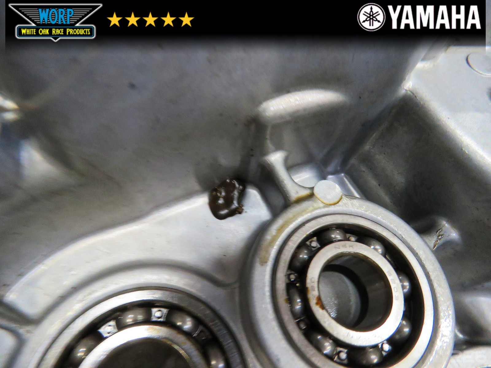 2006 YAMAHA RAPTOR 350 MATCHED LEFT RIGHT CRANK CASES CRANKCASE SET ~ OEM 04-13