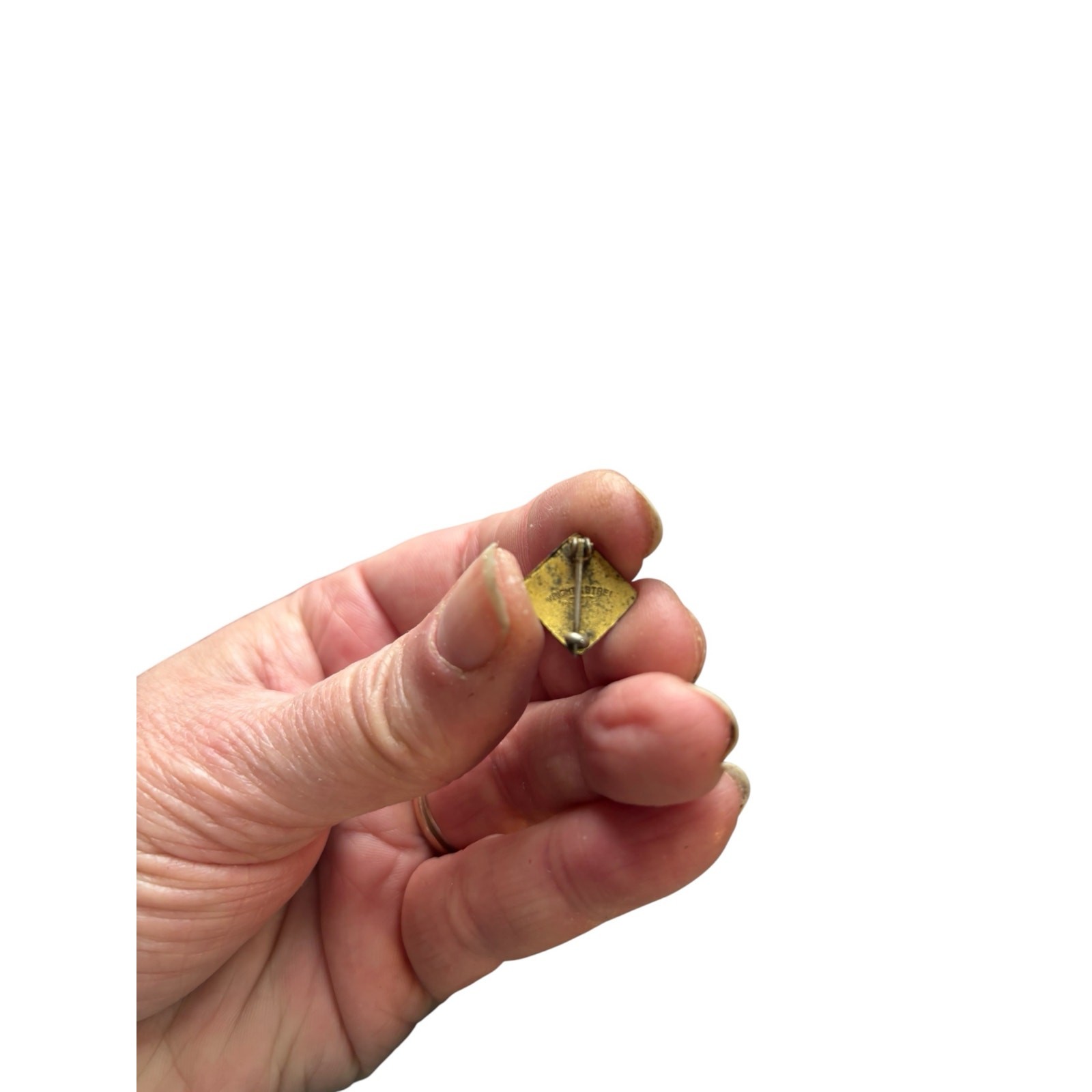 Antique YPB Enamel Pin Wright & Street Chicago Fraternal Youth Badge Vintage