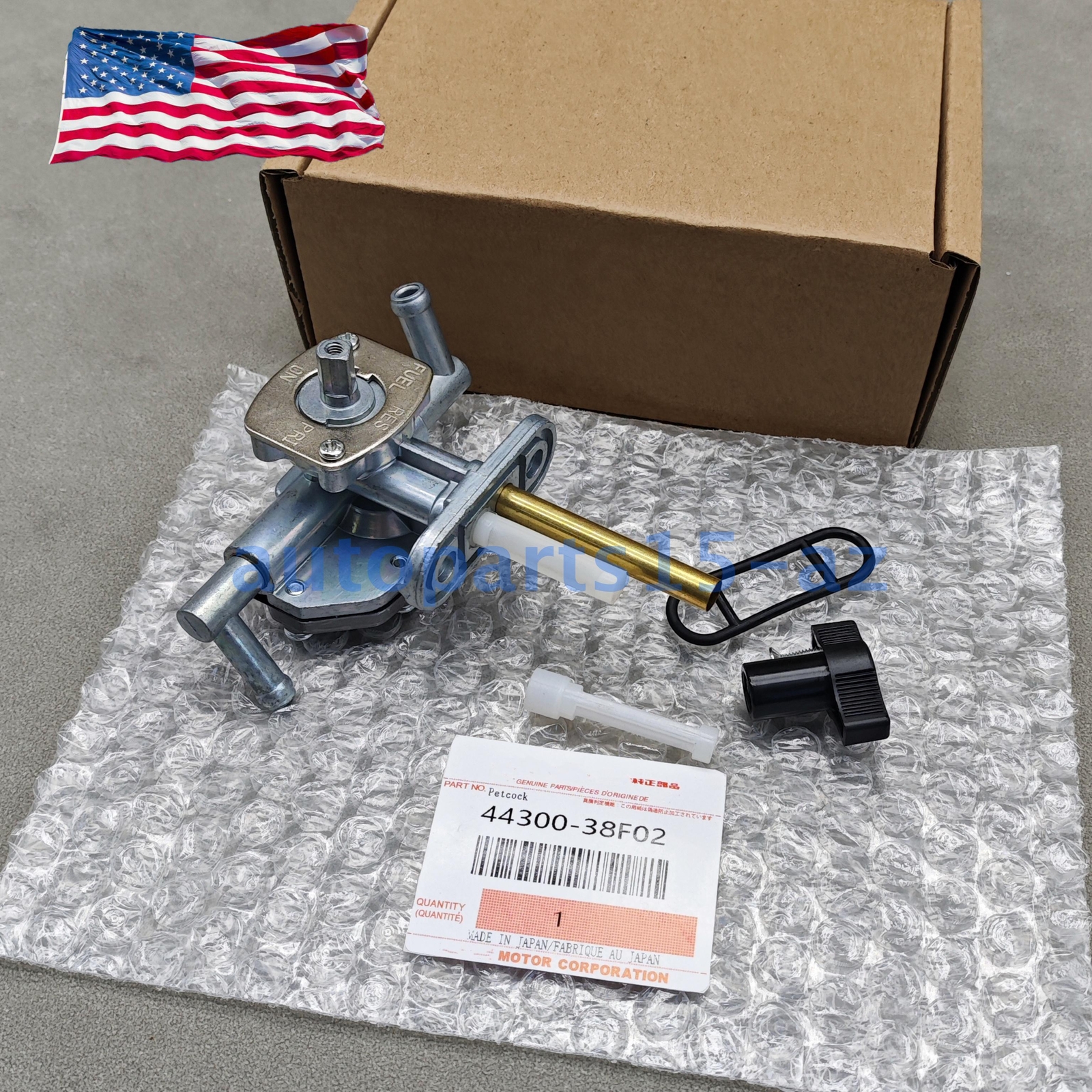 OEM Fuel Petcock 2002-07 44300-38F02 For Suzuki Eiger 400 LTA LTF400 Replaces US