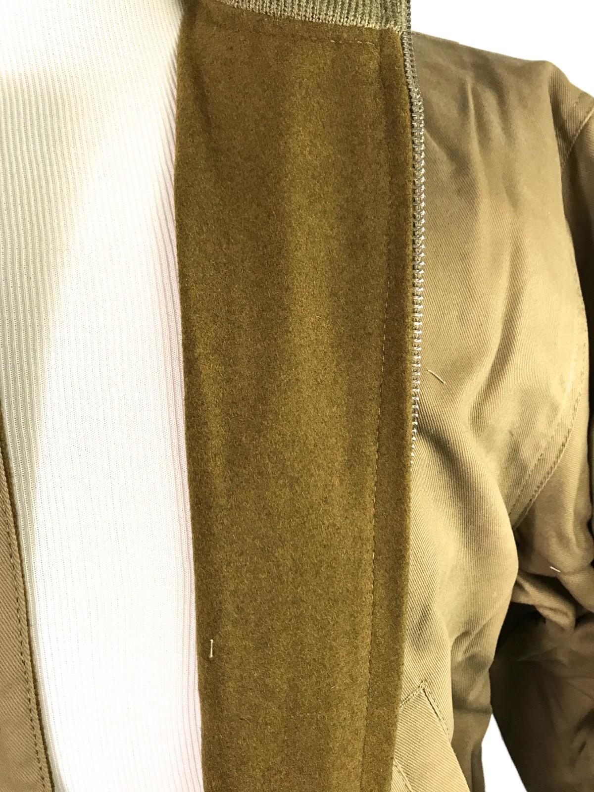 WWII US ARMY INFANTRY AIRBORNE TANKER 2ND PATTERN TANKER JACKET-XLARGE/LARGE