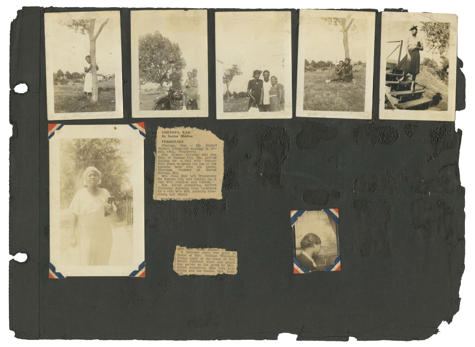 Photo Album of African-American Life in Shreveport-Alexandria, Louisiana 1930's