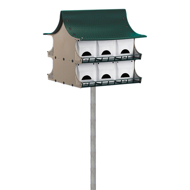 S&K Purple Martin Houses, Expandable Option, 48 Rooms, 4pk PBH-12