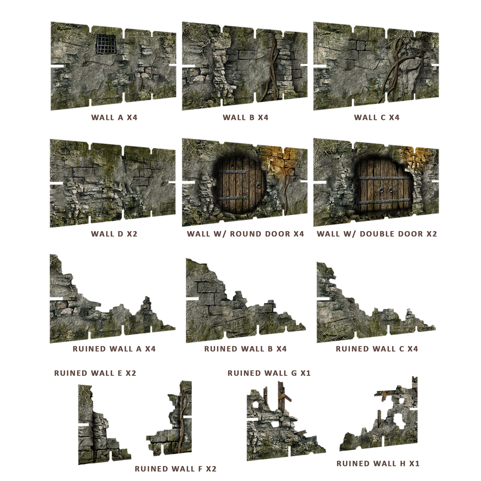 Battle Systems Fantasy Dungeon Terrain Core Set Scenery