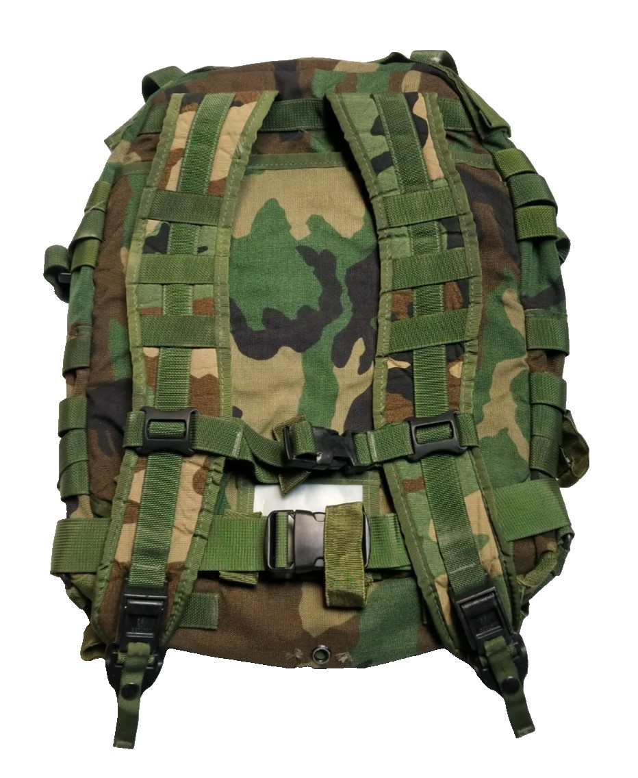 USGI Military MOLLE Woodland US Army Assault Pack SDS Style 4095 w/ Stiffener