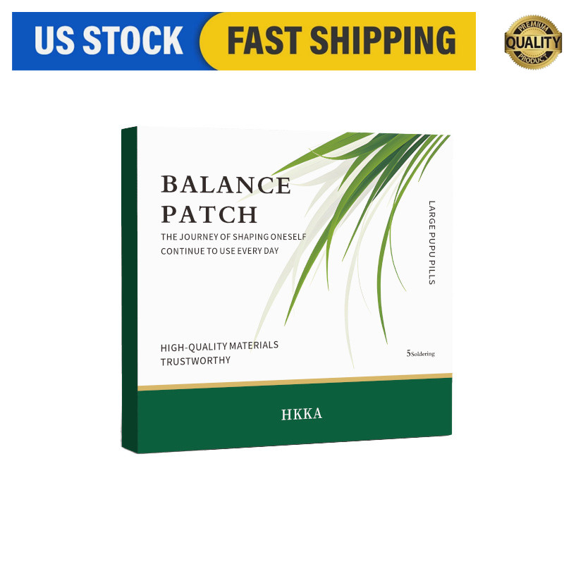 Hanpo Japanese Herbal Balance Patch, Plant-Based Ingredients, Easy Topical Use.