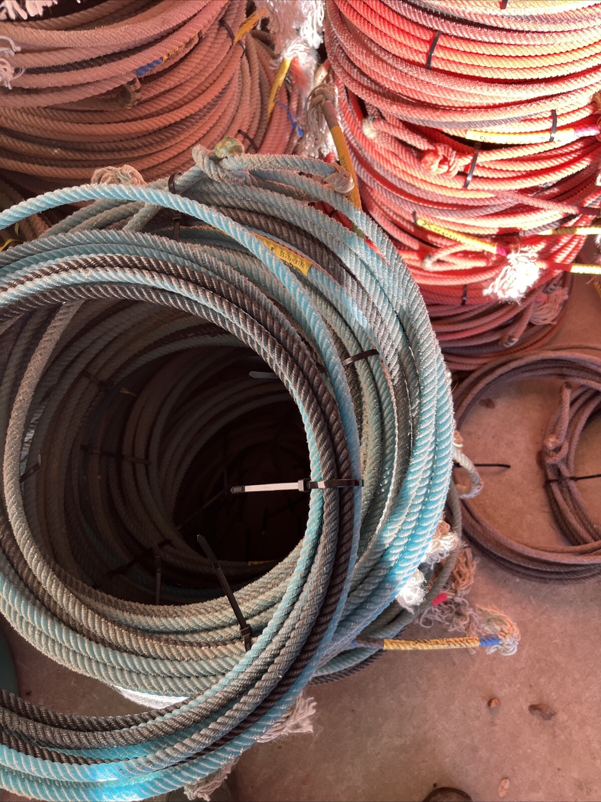 Used Cowboy Lariat Team Rope