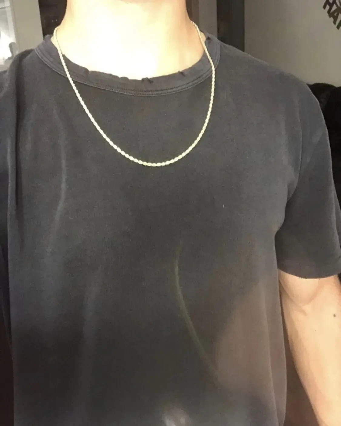 14k Gold Stamped Rope Chain 24 Inches Necklace Ice