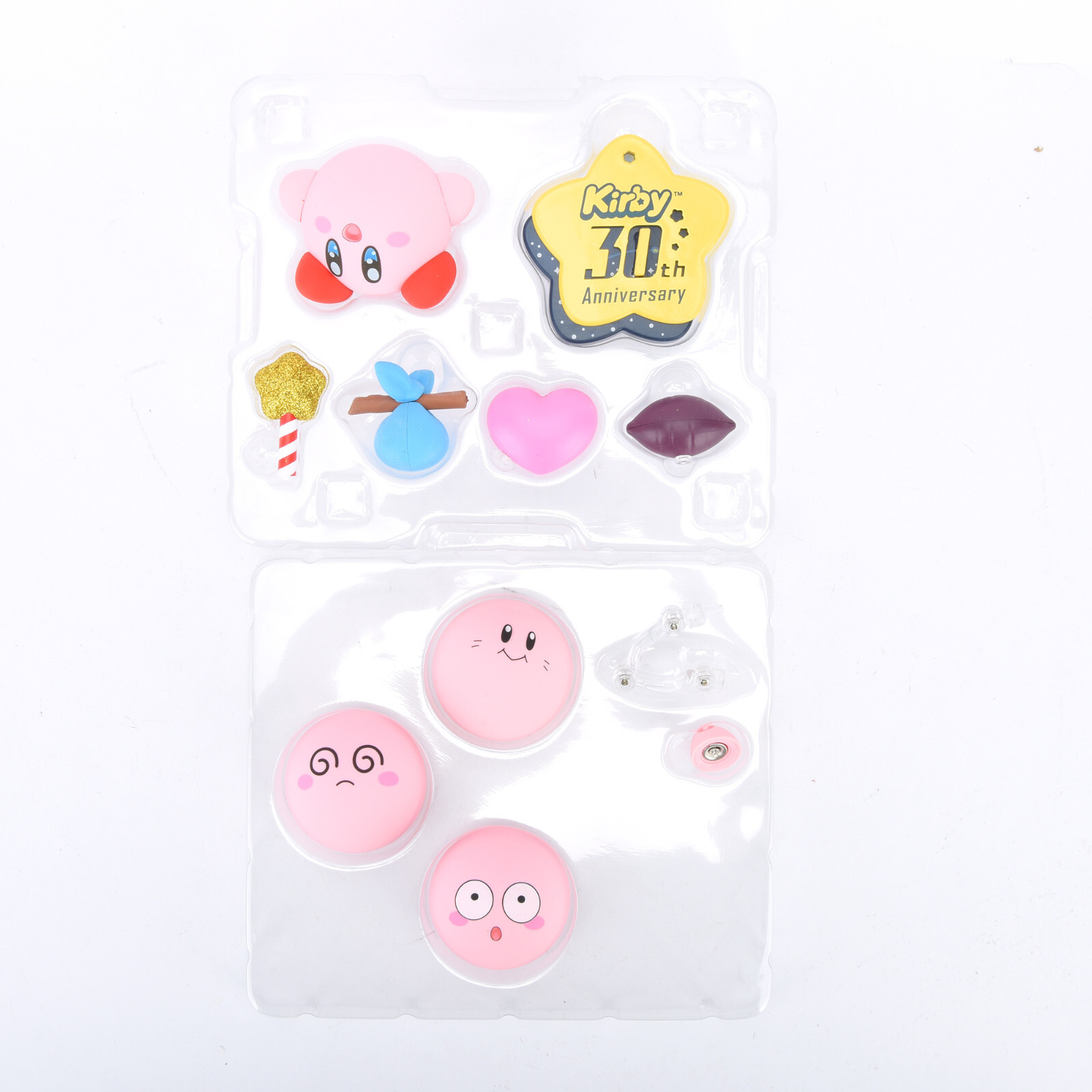 Kirby 30th Anniversary Action Figure Dolls Exchange Face Expression Toys FullSet