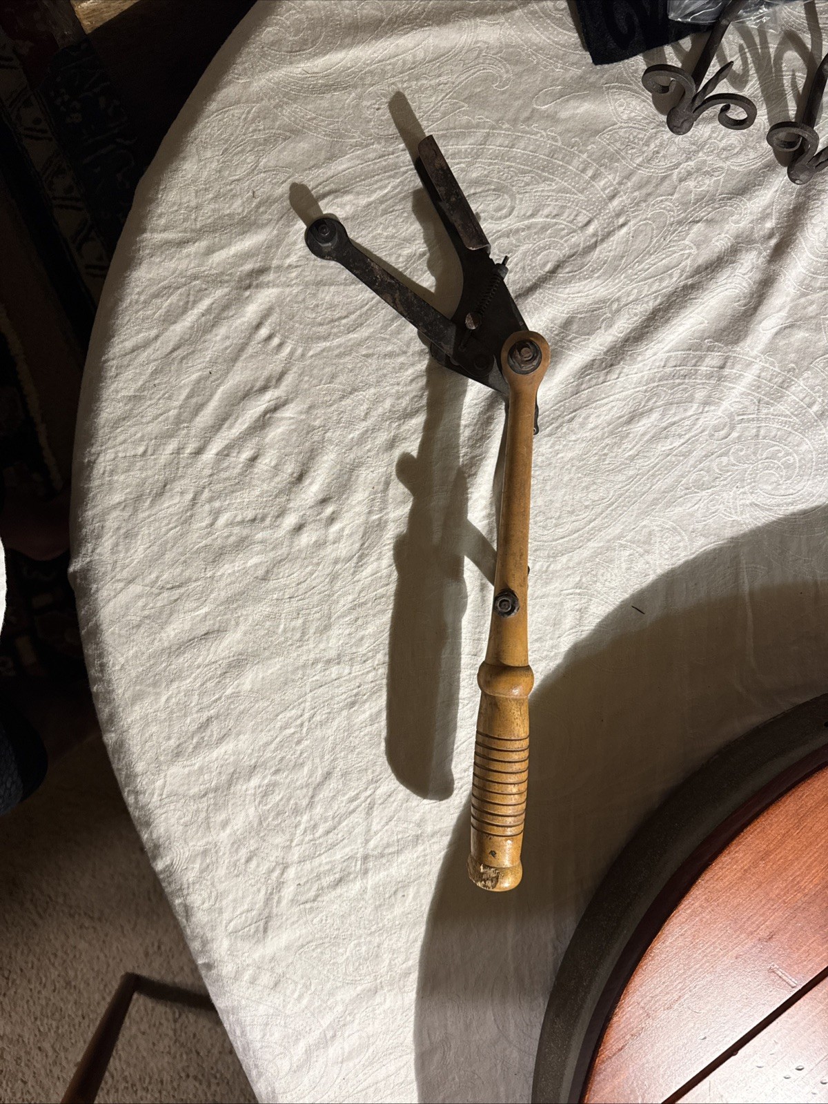 Antique Hand Thrower Clay Pigeon Target Trap Skeet Shooting Made in Japan