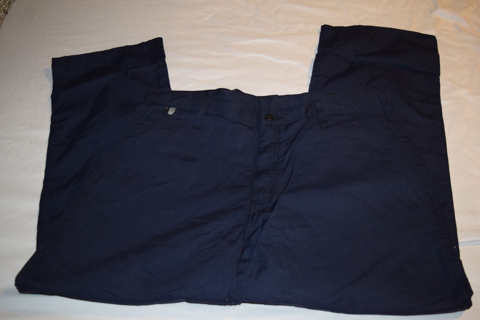 CARHARTT FR FLAME RESISTANT CAT 2 NAVY DUNGAREE WORK PANTS 73478-20, 38, 40