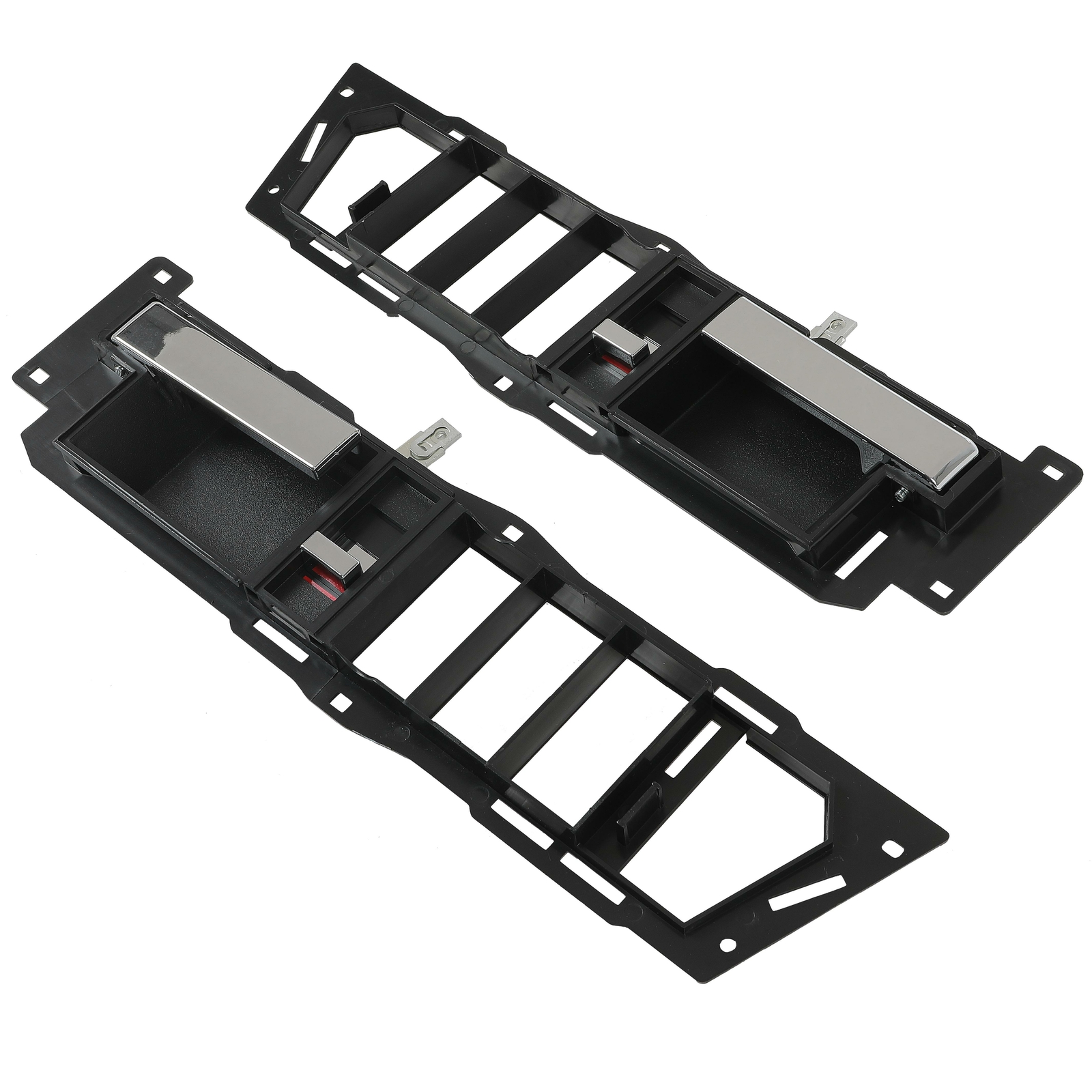 Front Interior Door Handles Set For 1988-1994 Chevy GMC C1500 K1500 Chrome Lever