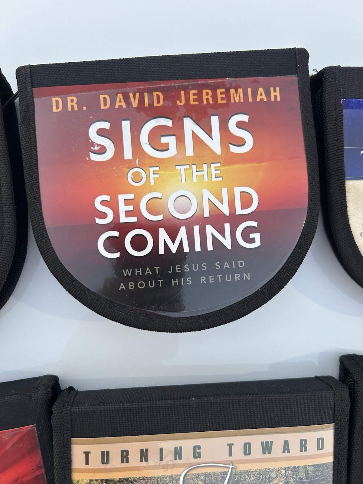 Dr. David Jeremiah Lot of 10 CDs Sermons and Teachings Series zippered cases