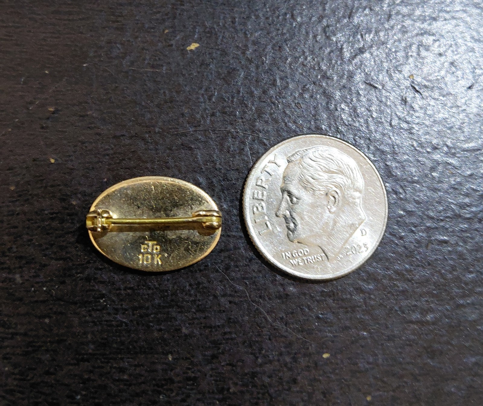 10k SAFEWAY 5 yr Service Pin 2.12g