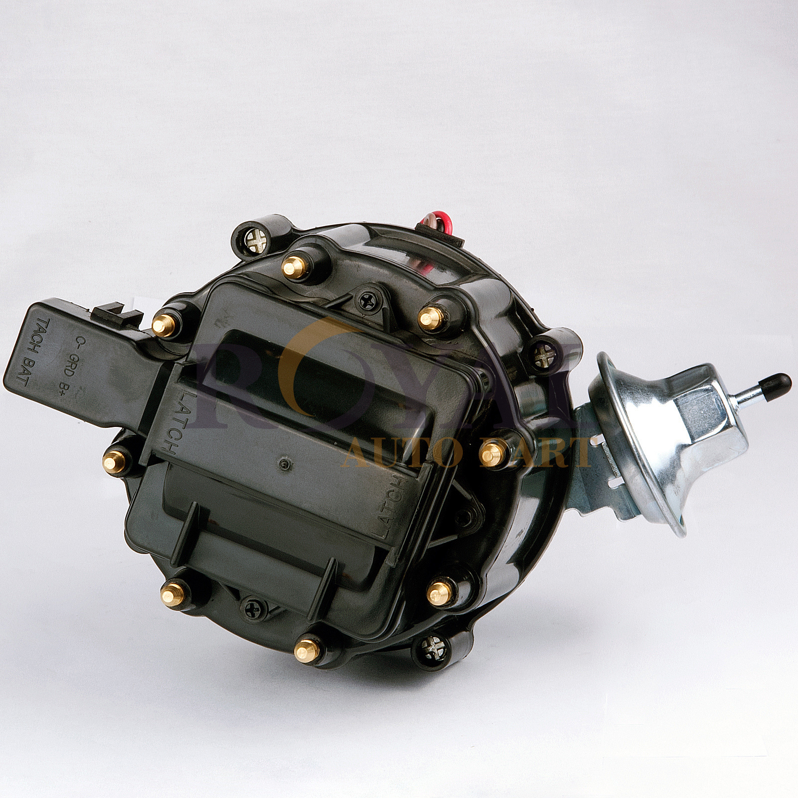 SBC HEI Distributor Black For Chevy 50K Ignition 283 305 327 350 400 Sm Block