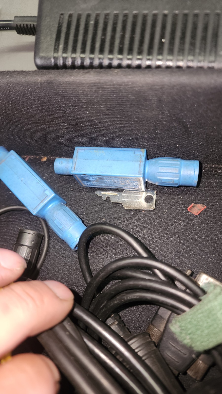 FLUKE 98 SCOPEMETER Series ii With Case and Cables Great Condition