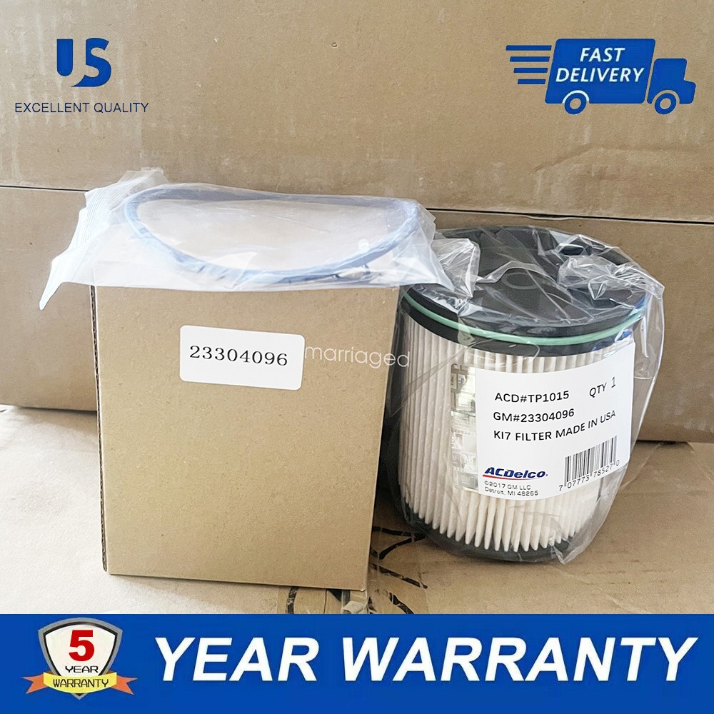 Genuine OEM 6.6L Pro Fuel Filter Kit & Gaskets 23304096 TP1015 for Chevrolet USA