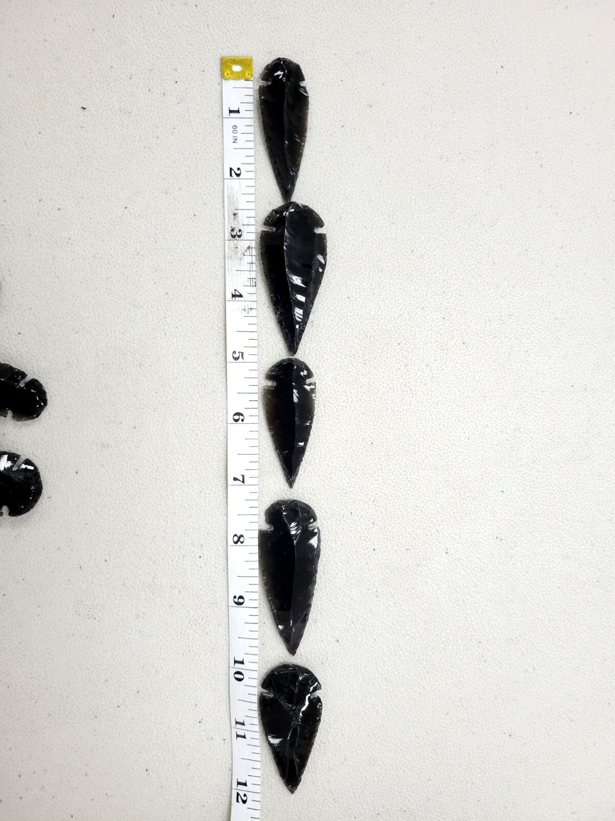 Obsidian Arrowheads Crystal Stone Spear Head Points Bulk Lot 2" to 3"