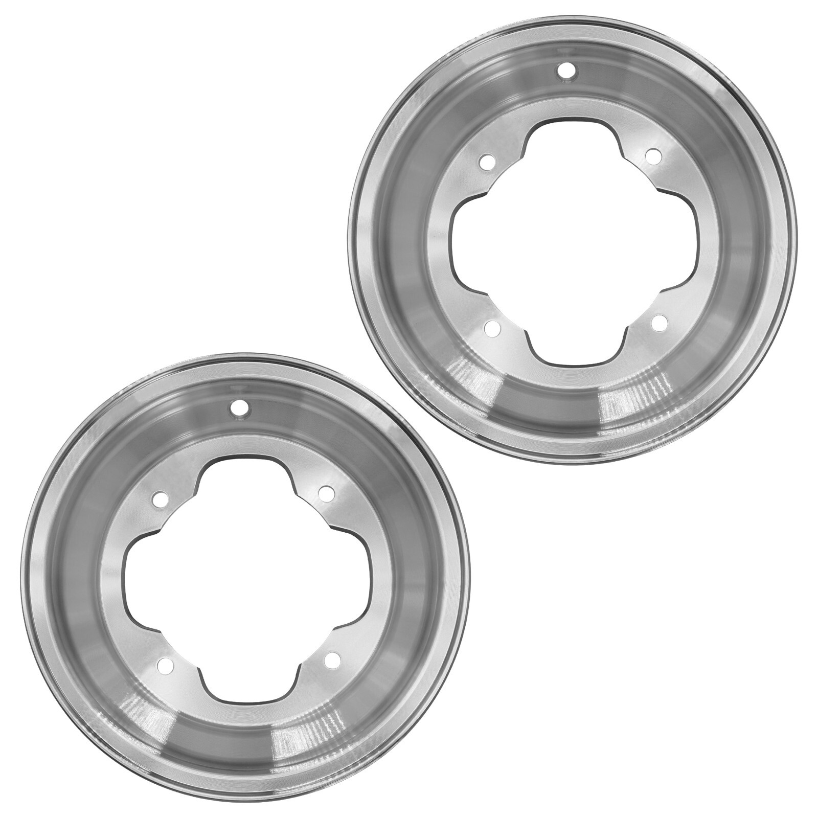 Caltric Front Wheel Rims For Yamaha Warrior 350 YFM350 1987-2004