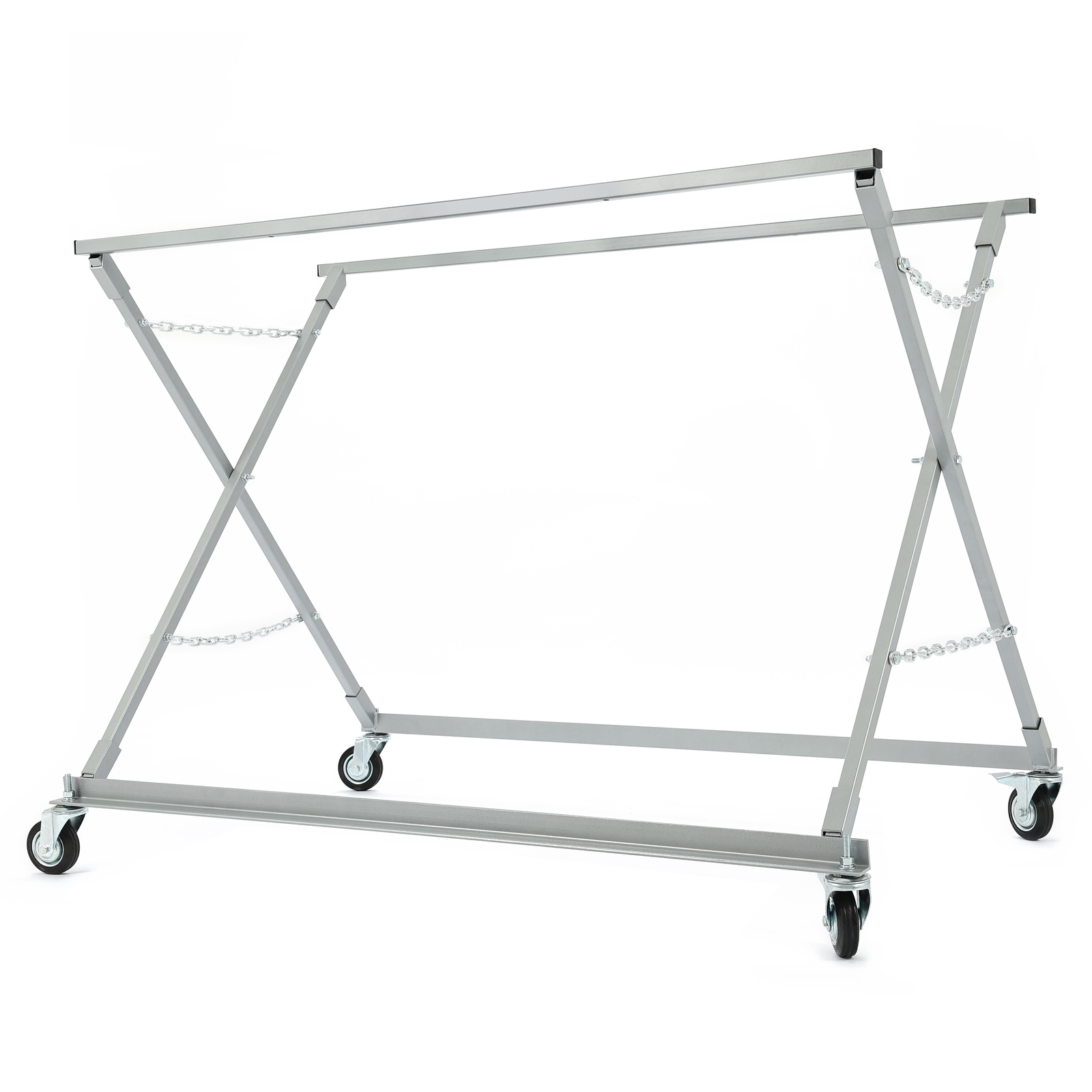 Folding Truck Bed Roller Dolly Pickup Fold Truck Bed Cart w/Caster Wheels 1000lb