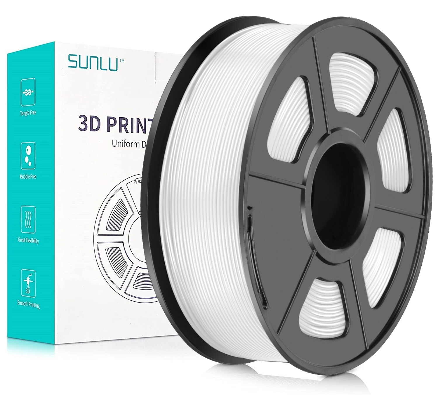 【BUY4 PAY FOR 3】SUNLU PLA/PLA PLUS/PETG/SILK/ABS/META/MATTE 1KG TPU500G Filament