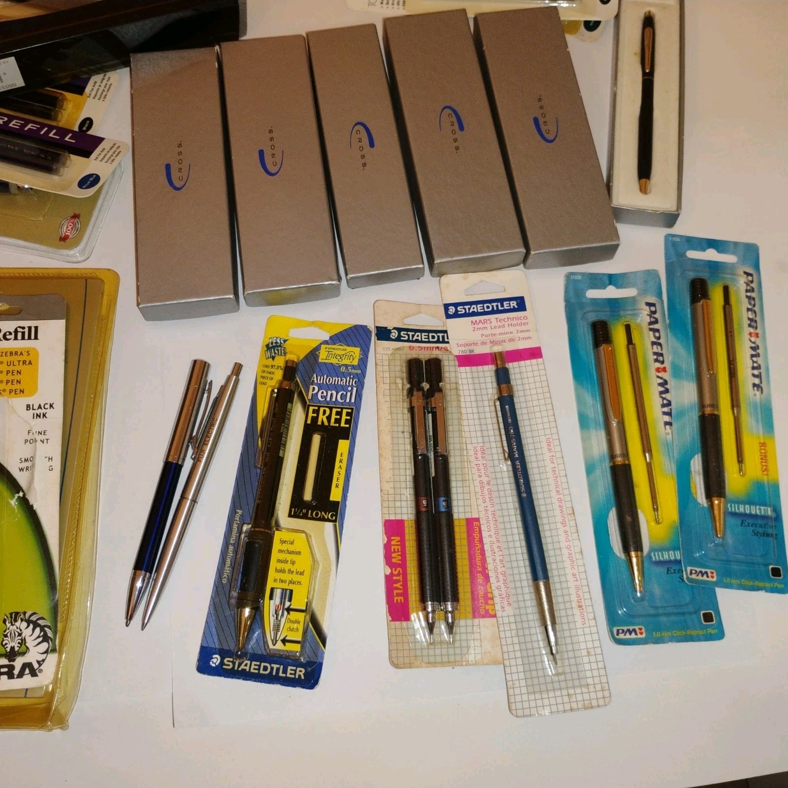 Cross Tombow Pilot vintage pens lot, used, free shipping