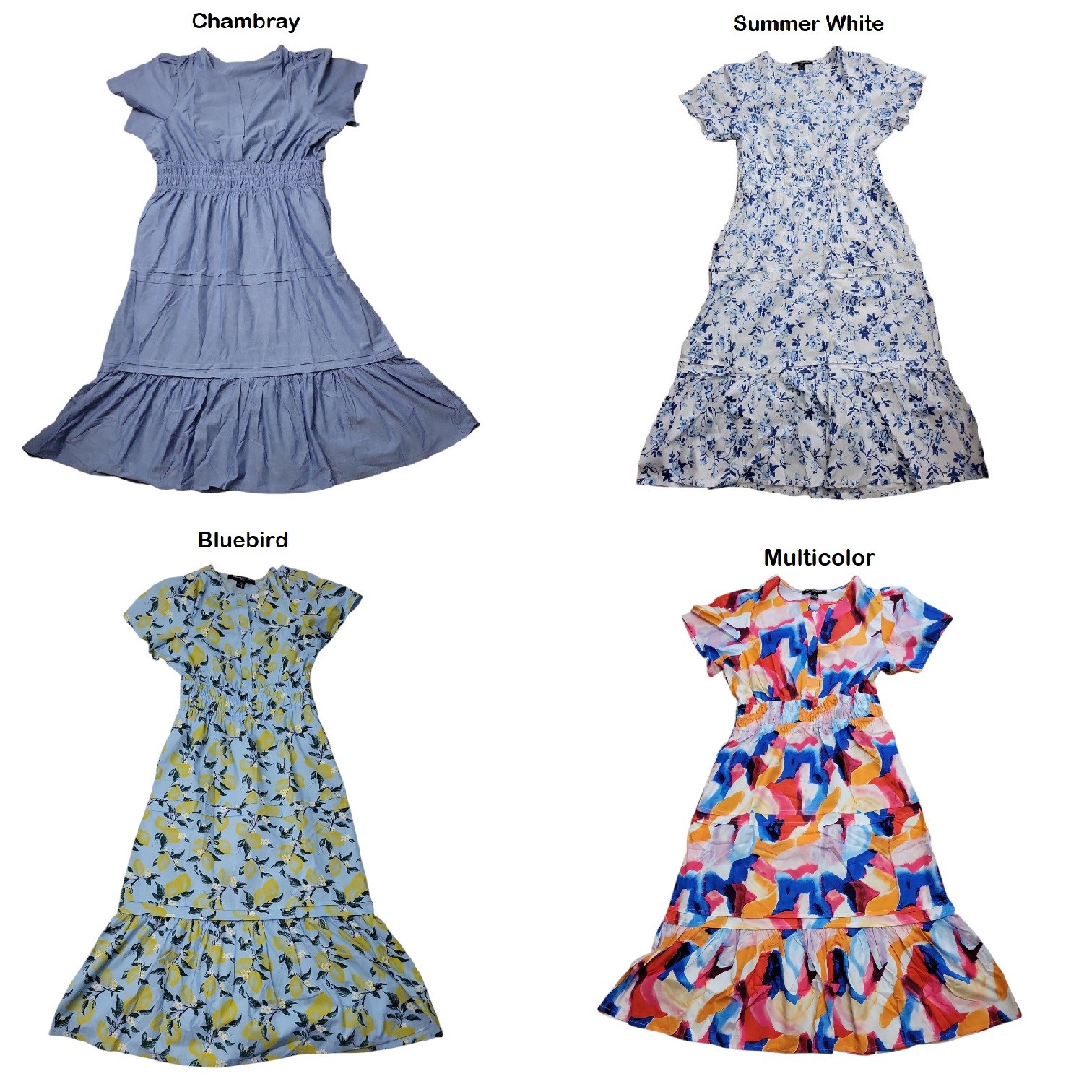 French Connection Women's Short Sleeve Buttons Maxi Dress