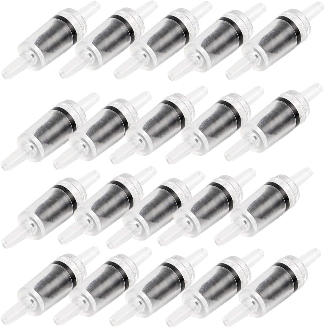 Check Valve for Aquarium Air Pump 20 Pieces,One Way Non-Return Check Valve