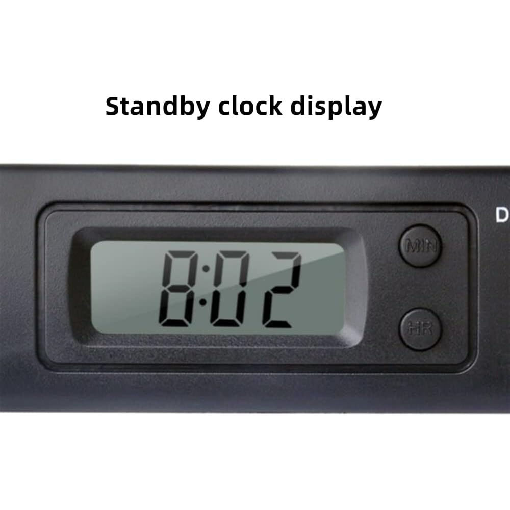 2PCS Car Auto In-Outdoor Thermometer W/Sensor For Auto A/C Digital LCD Display