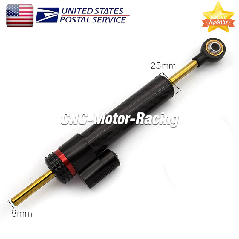 For Kawasaki Ninja ZX636 ZX6R 2005-2006 Steering Damper with Bracket Mount Kit