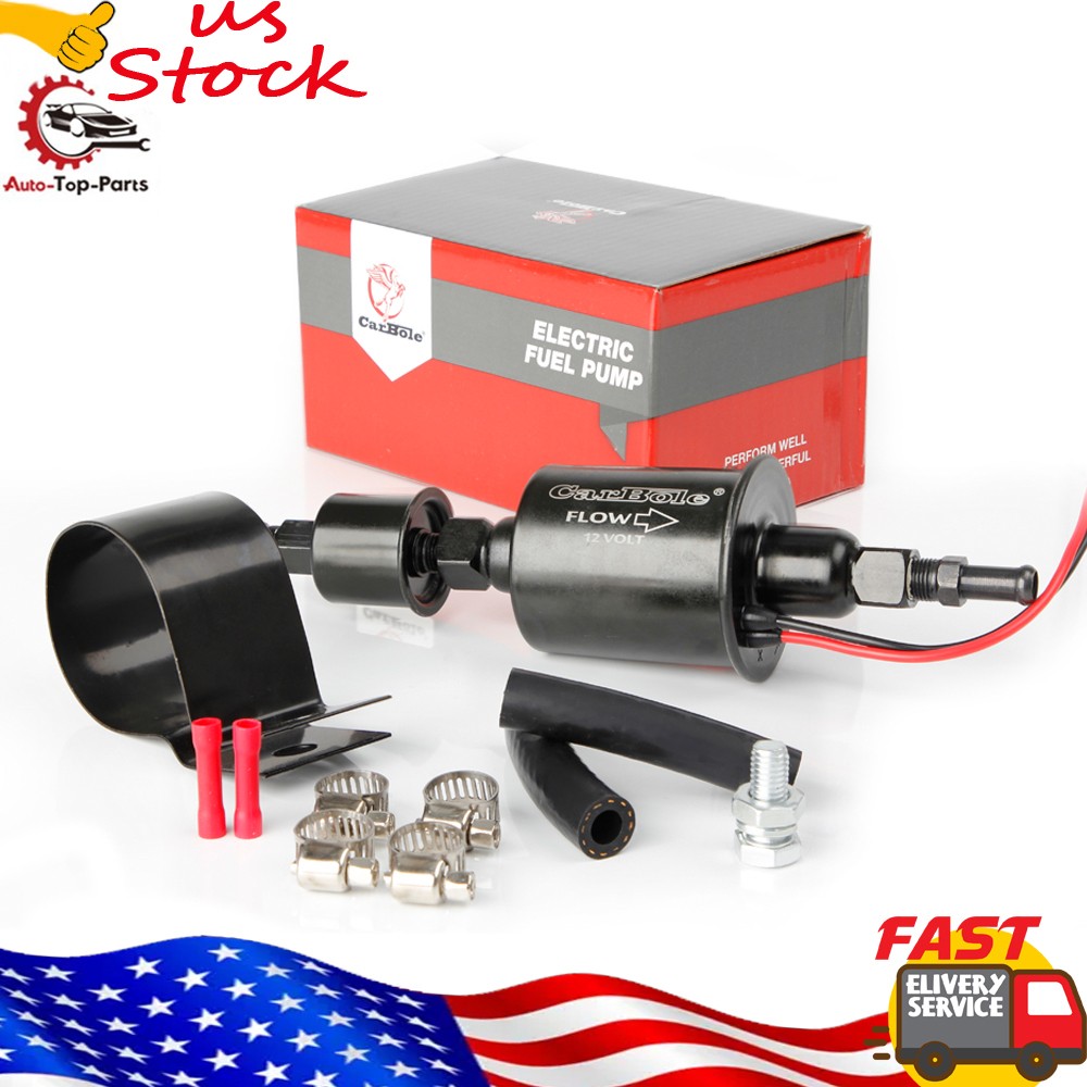 Advanced Universal Electric Fuel Pump Inline Low Pressure 5-9PSI Gas Diesel