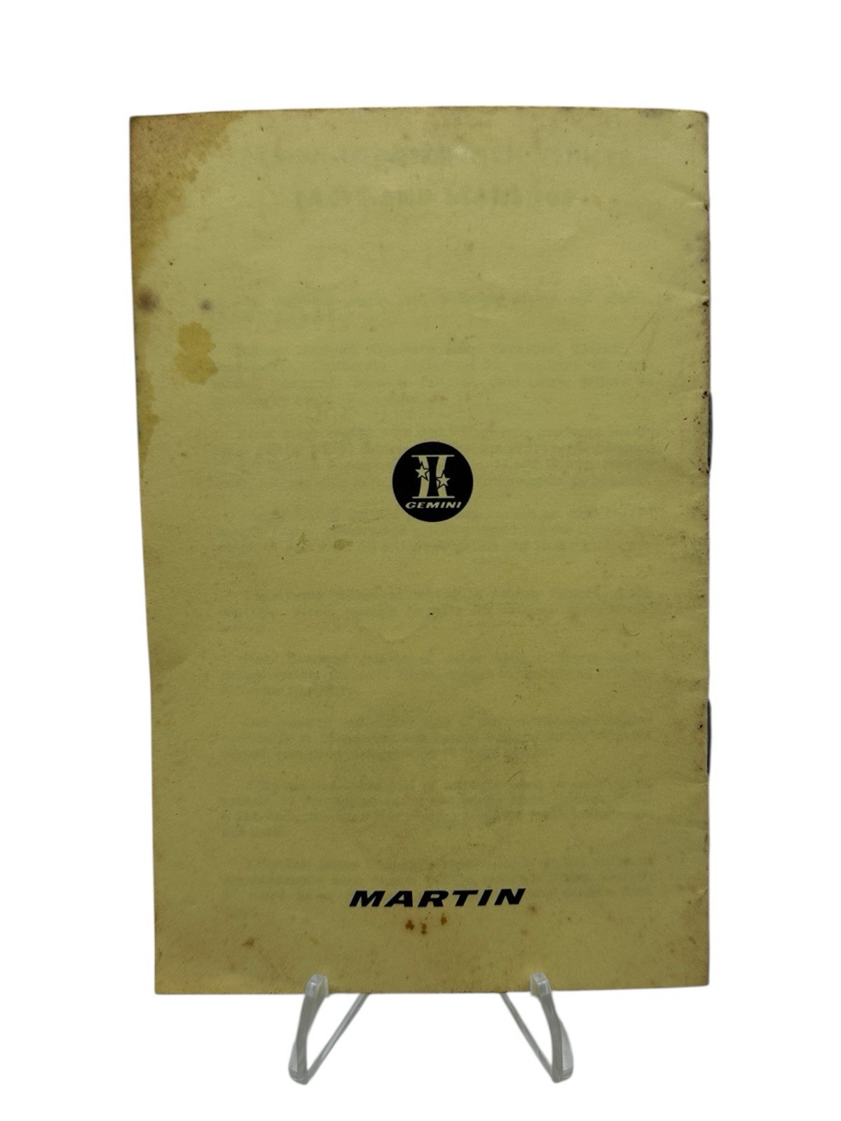 NASA Gemini Titan II Communications Headset USAF Plantronics William Coleman