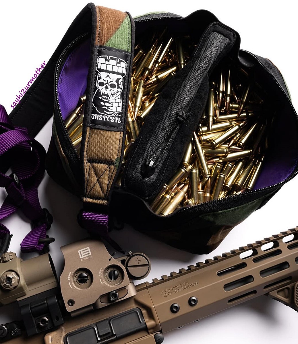 BRAVE CASTLE x GHOST MOUNTAIN GROUP M81 x PURPLE PADDED BAG NOT WRMFZY SLING