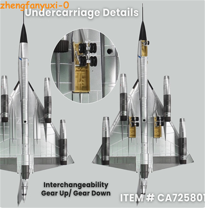 Calibre B-58 1:72 Supersonic Strategic Bomber Bendix Trophy Winner Dayton Museum