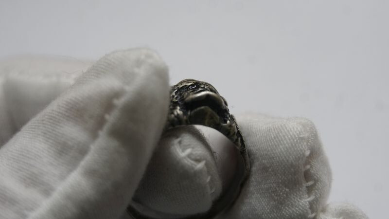 GERMAN WWII VIKING Division SILVER 800 RING