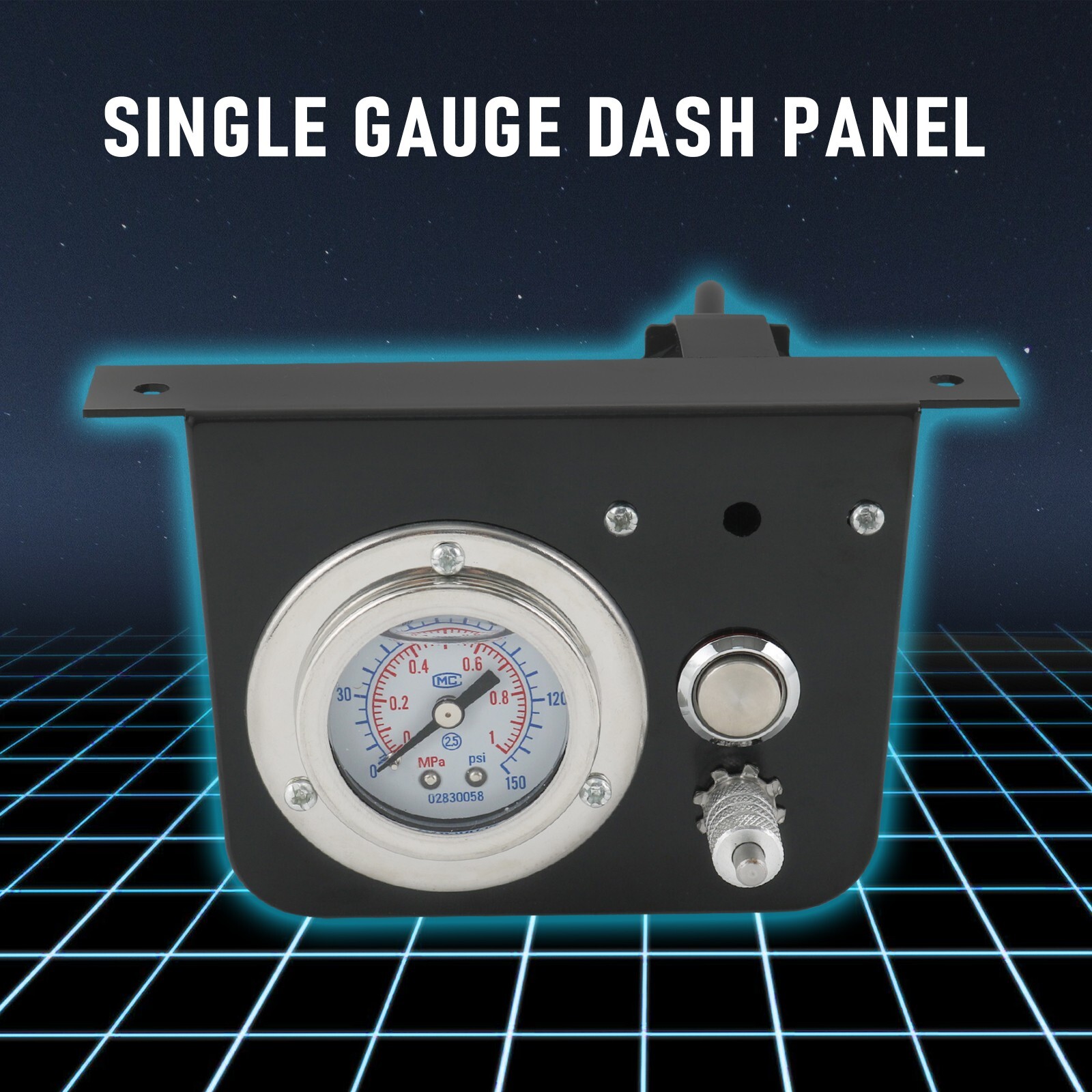 25804 Air Suspension Compressor Guage Switch Amps Kit Air Lift Bag Control Kit