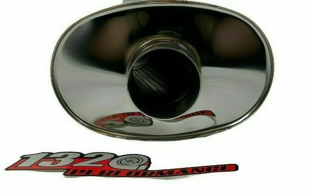 1320 fireball Mega blastpipe muffler L & R VIP Tip Bozo Boso (pair) 2.5 inch
