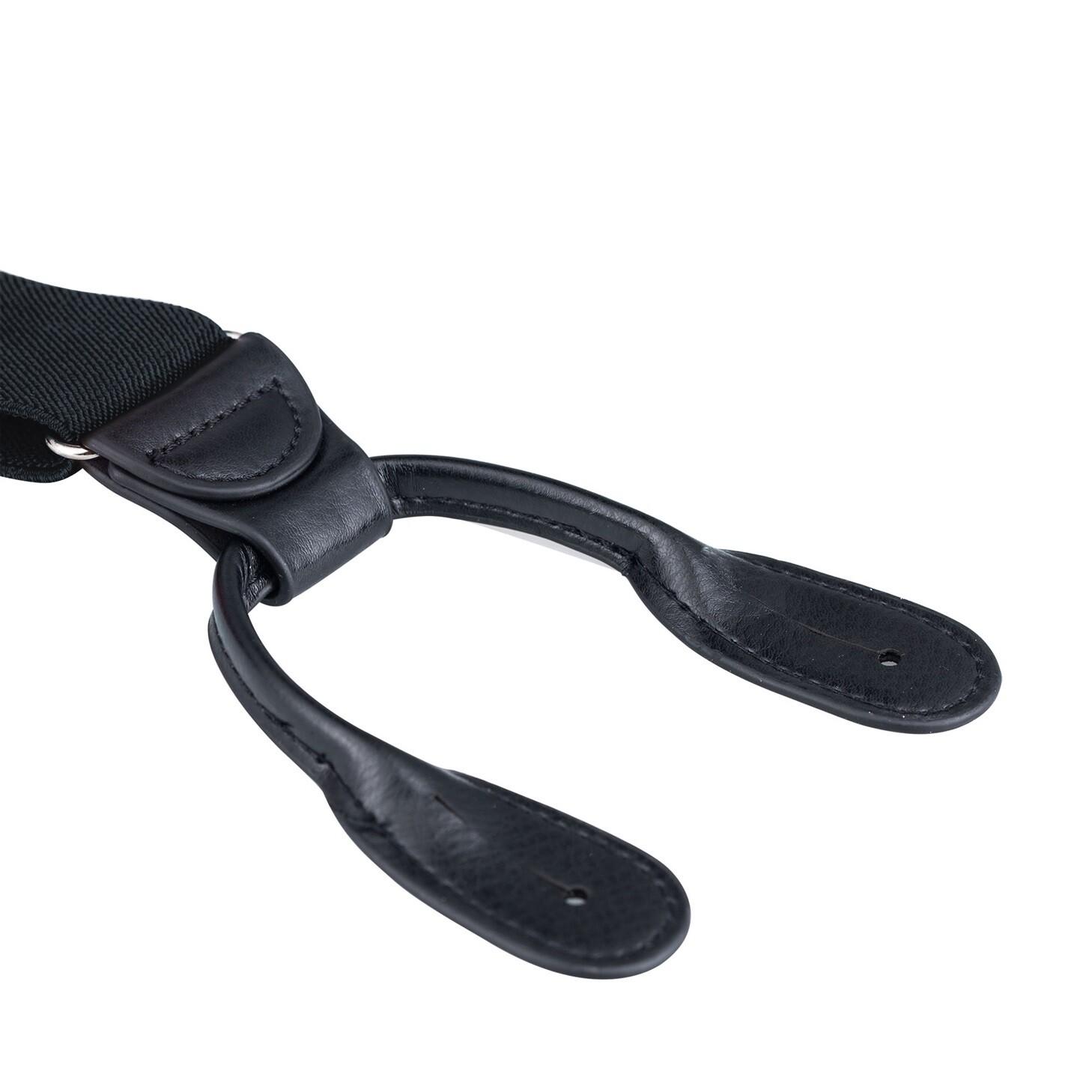 Buyless Fashion Button Suspenders for Men 48" Adjustable Straps 1 1/4" Y Shape