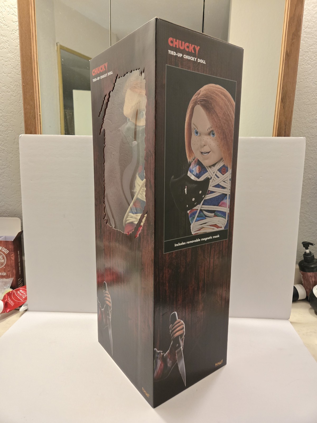 Tied Up Chucky Doll 24" Life size EXTREMELY RARE Spirit Exclusive MIB OG Owner🔥