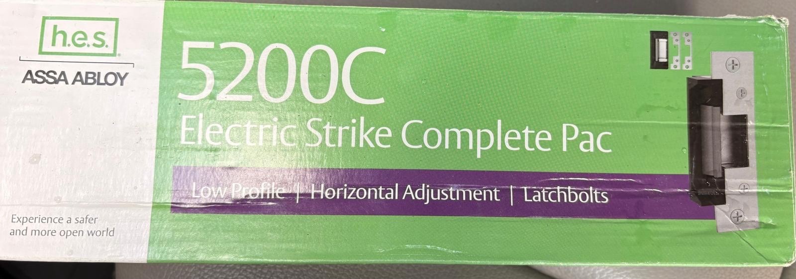 5200C 12/24D-630 Assa Abloy HES Electric Strike (NEW )