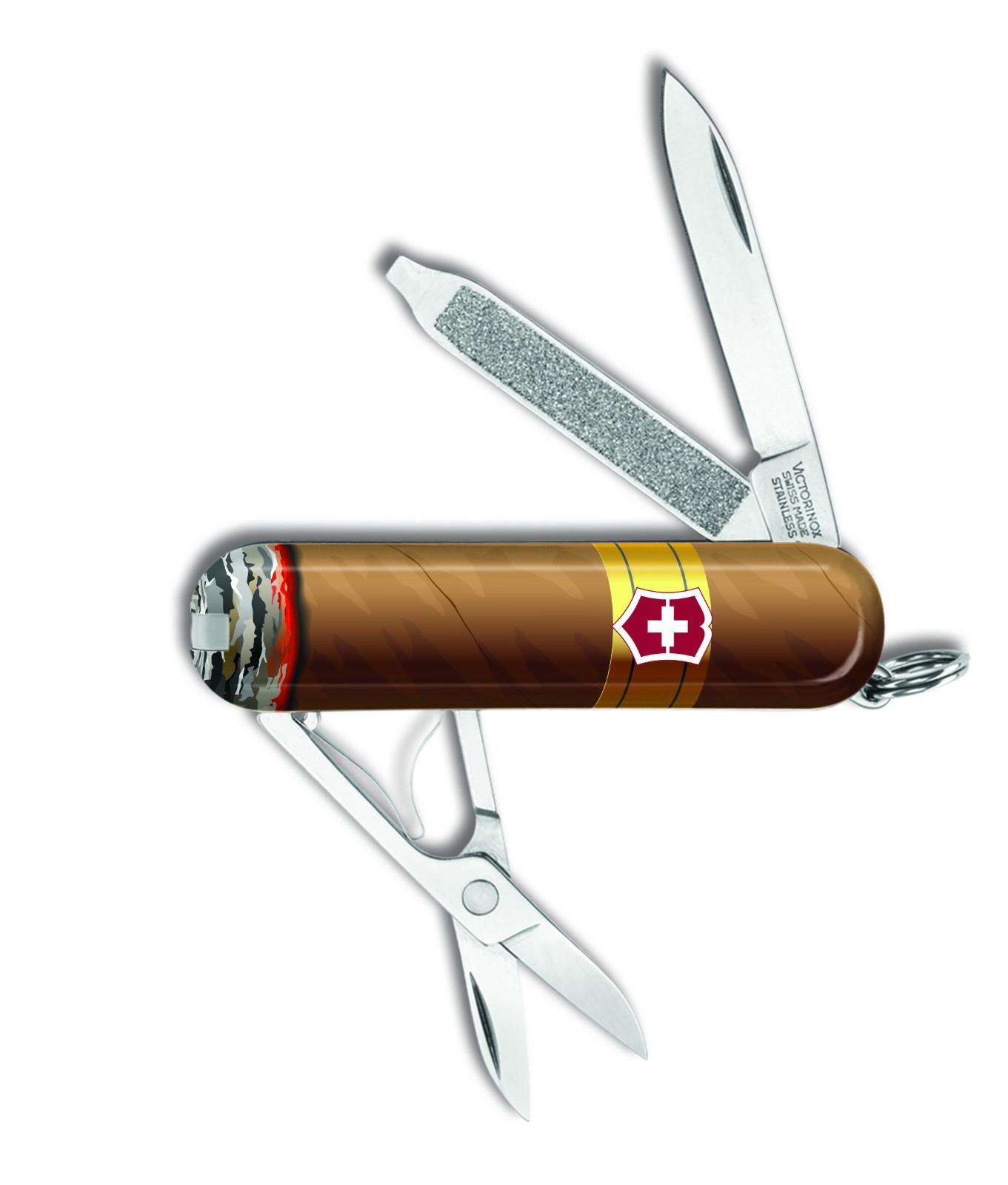 Victorinox Swiss Army Cigar Smoker Stogie CLASSIC SD Knife Knives Multi Tool