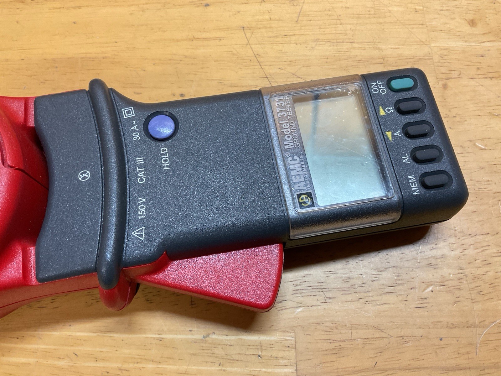 AEMC 3731 Clamp-On Ground Resistance Tester