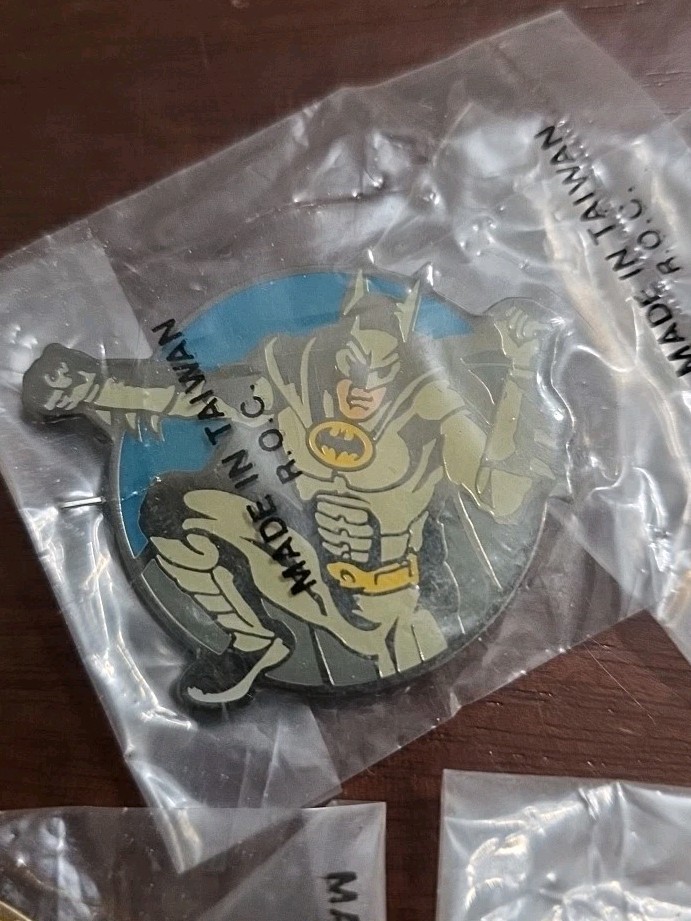 Batman Vintage 5 Magnet Bundle - Very Rare NOS - Free Shipping