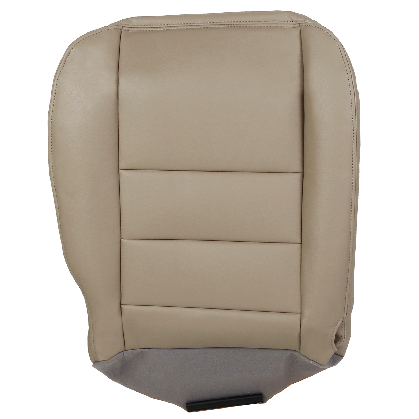 For Ford F250 F350 Super Duty 2002-07 04 05 Driver Bottom Seat Cover Tan Leather