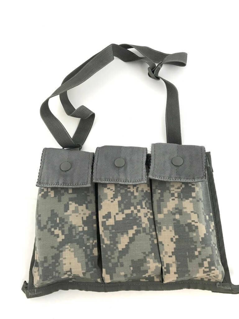 6 Magazine ACU Bandoleer Pouch, MOLLE Mag Pouches Military Army UCP Camo EXC