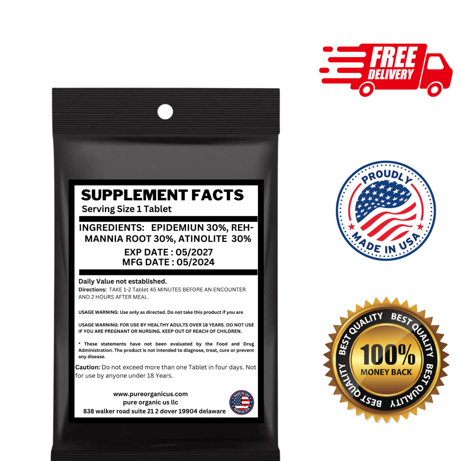 20 Gator chomp king Male Booster Pills EXTREME ENHANCE for Him/Her! toro xxxp