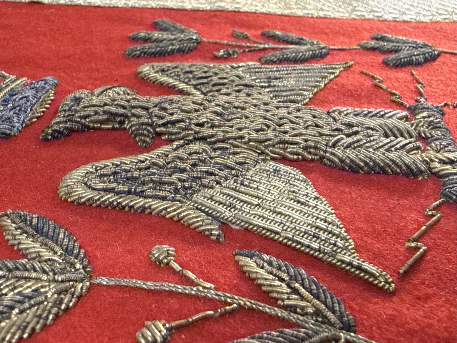 French Napoleonic Officer’s Sabretache Dispatch Case 5th Hussar Regiment Mounted